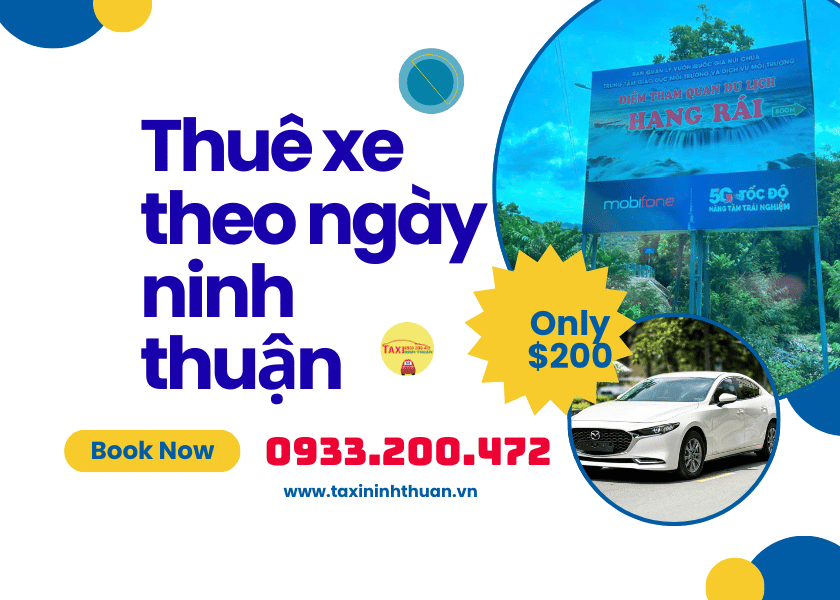 Thuê xe theo ngày ninh thuận