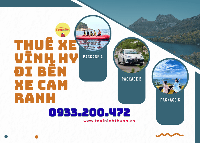 Thuê xe vĩnh hy đi bến xe cam ranh 