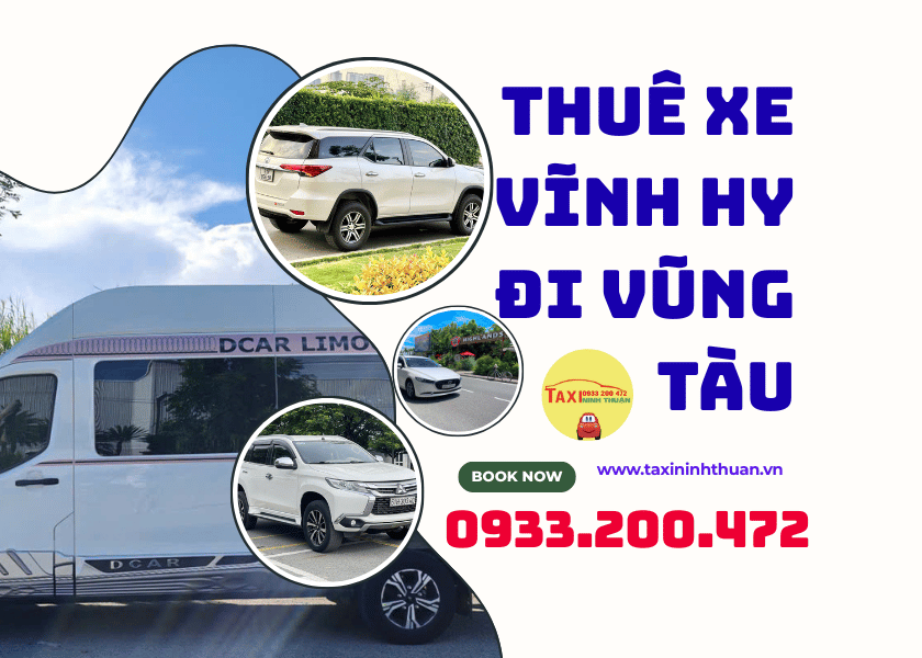 Thuê xe Vĩnh hy đi vũng tàu