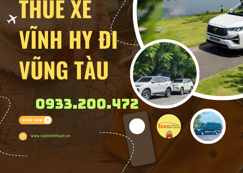 Thuê xe Vĩnh hy đi vũng tàu