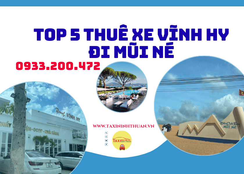 Top 5 thuê xe vĩnh hy đi mũi né