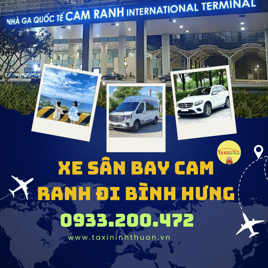 Xe Sân bay Cam Ranh đi Bình Hưng