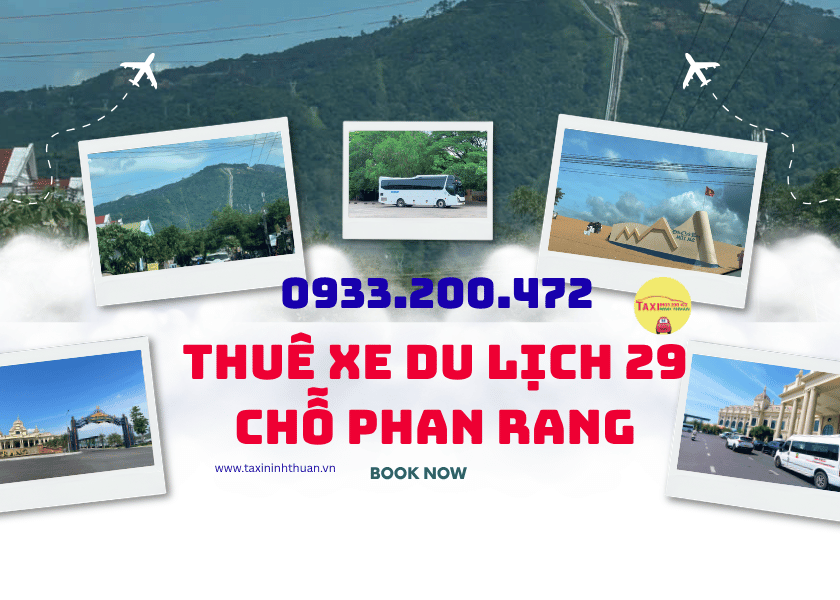 Thuê xe du lịch 29 chỗ phan rang