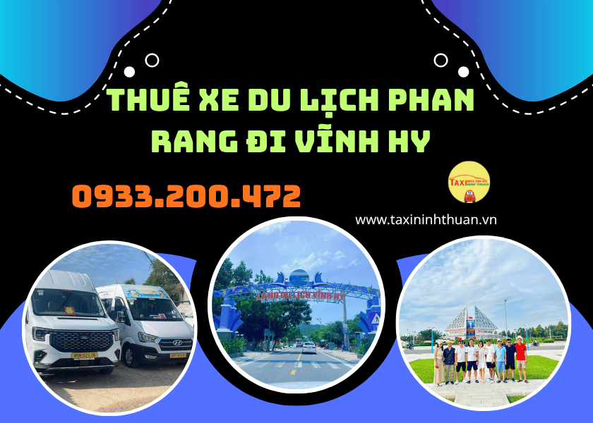 Thuê xe du lịch phan rang đi vĩnh hy