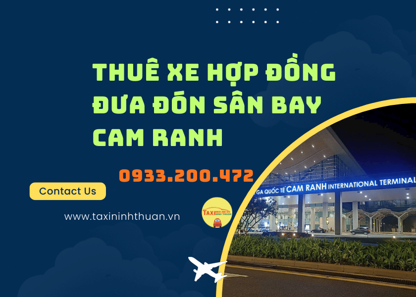 Thuê xe hợp đồng đưa đón sân bay cam ranh