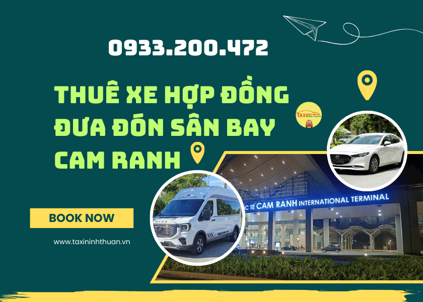 Thuê xe hợp đồng đưa đón sân bay cam ranh
