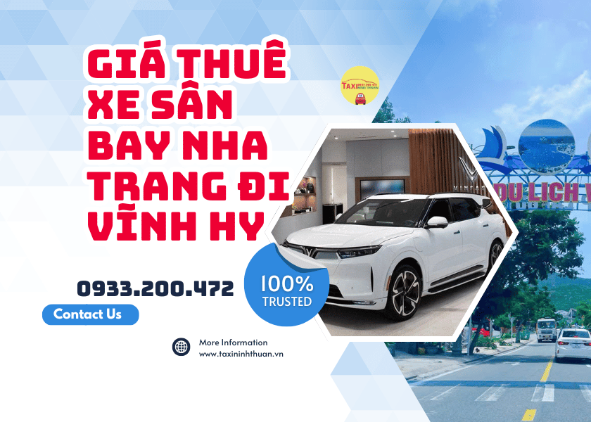 Giá Thuê Xe Sân Bay Nha Trang Đi Vĩnh Hy