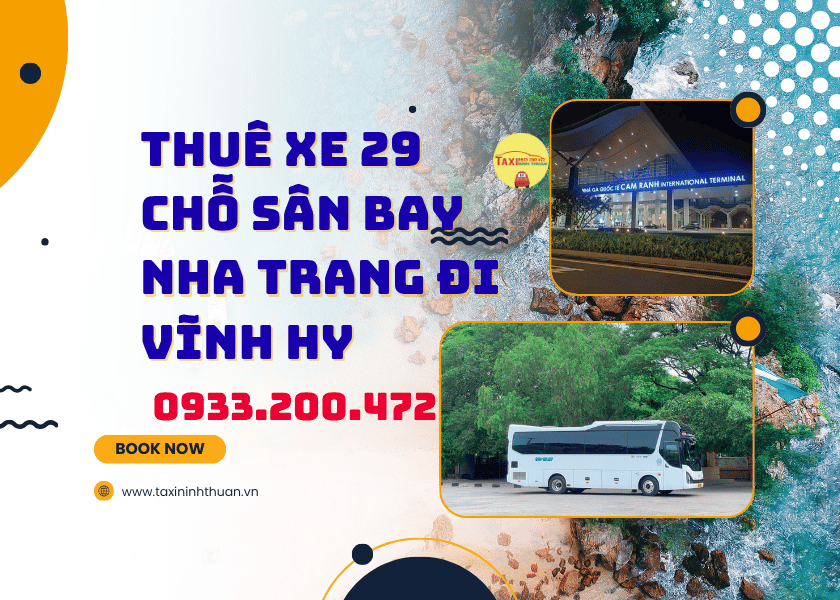 Thuê Xe 29 Chỗ Sân Bay Nha Trang Đi Vĩnh Hy