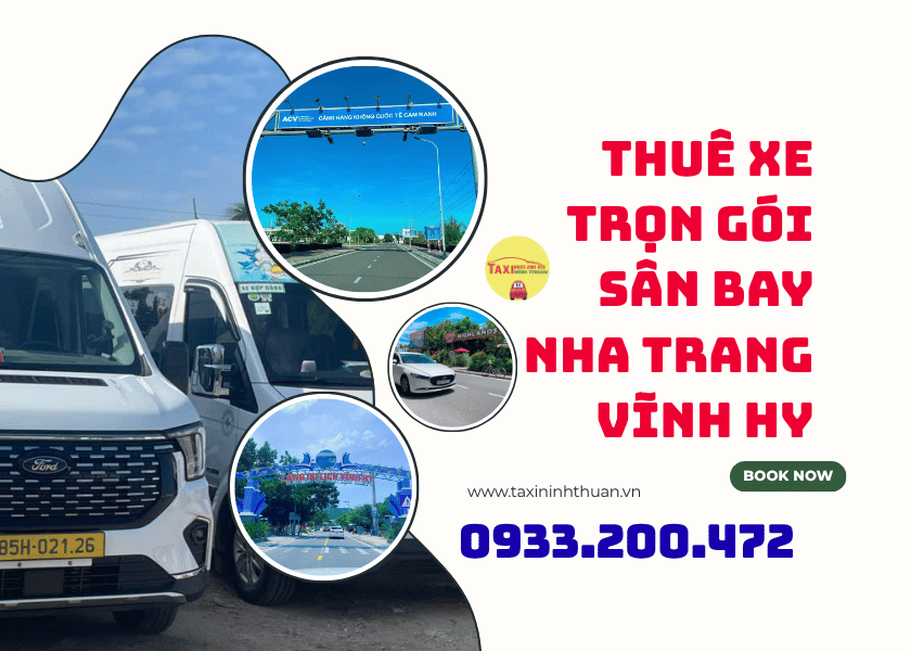 Thuê Xe Trọn Gói Sân Bay Nha Trang Vĩnh Hy