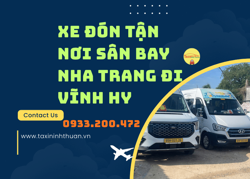 Xe Đón Tận Nơi Sân Bay Nha Trang Đi Vĩnh Hy