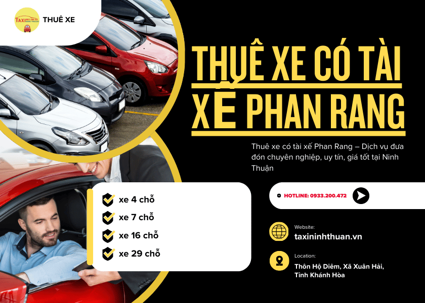 Thuê xe có tài xế Phan Rang
