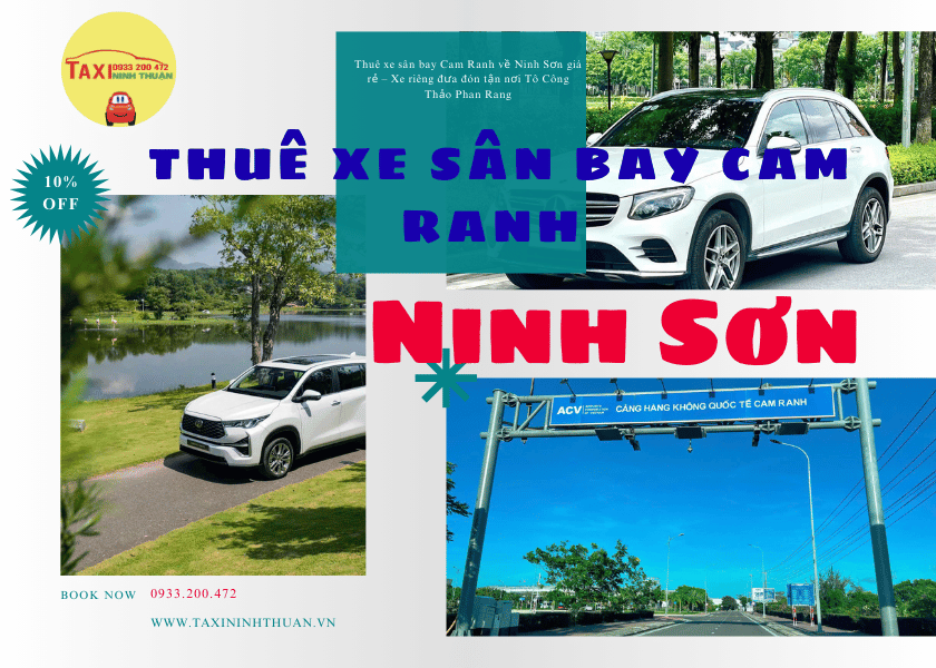Thuê xe sân bay Cam Ranh về Ninh Sơn
