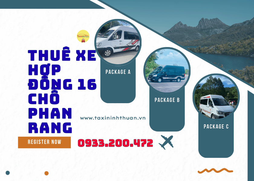 Thuê xe hợp đồng 16 chỗ phan rang