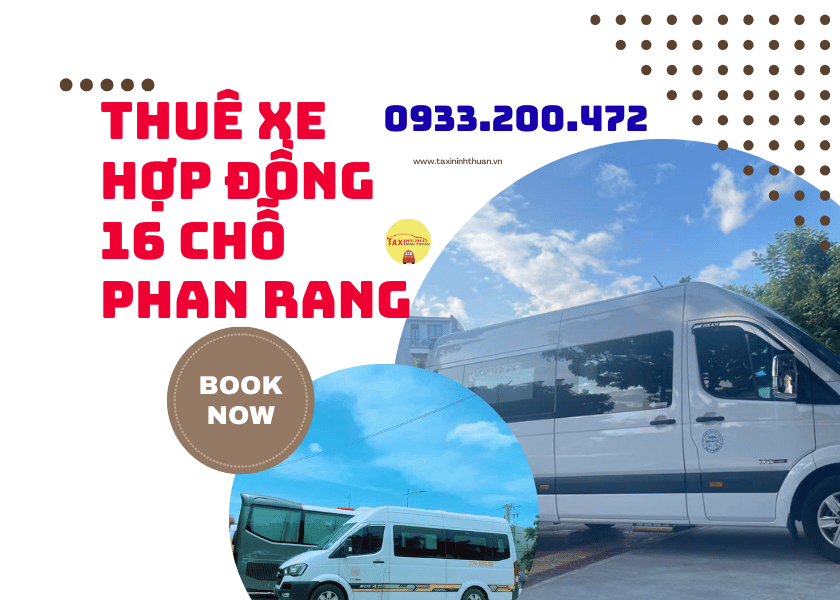 Thuê xe hợp đồng 16 chỗ phan rang