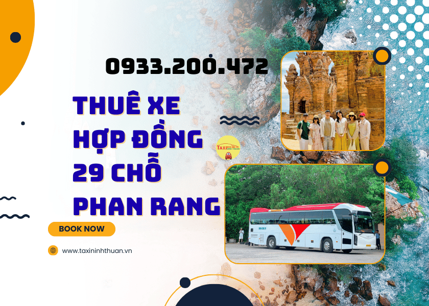 Thuê xe hợp đồng 29 chỗ phan rang
