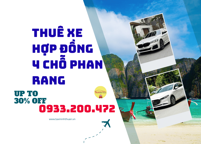Thuê xe hợp đồng 4 chỗ phan rang