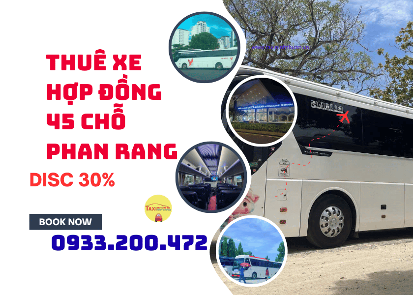 Thuê xe hợp đồng 45 chỗ phan rang