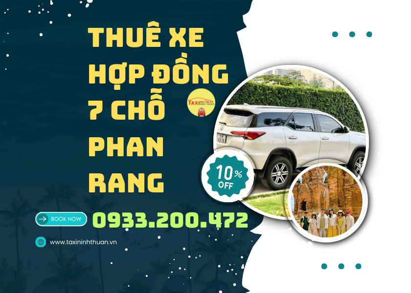 Thuê xe hợp đồng 7 chỗ phan rang