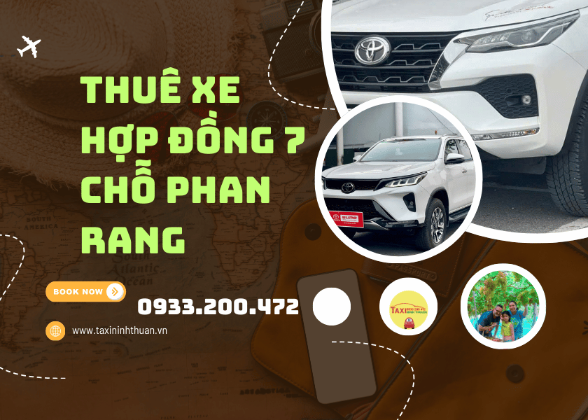 Thuê xe hợp đồng 7 chỗ phan rang