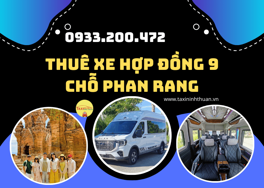 Thuê xe hợp đồng 9 chỗ phan rang