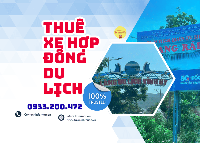 Thuê xe hợp đồng du lịch
