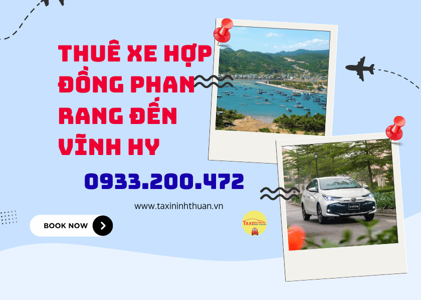 Thuê xe hợp đồng phan rang đến vĩnh hy