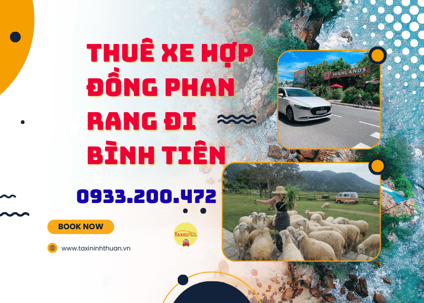 Thuê xe hợp đồng phan rang đi bình tiên