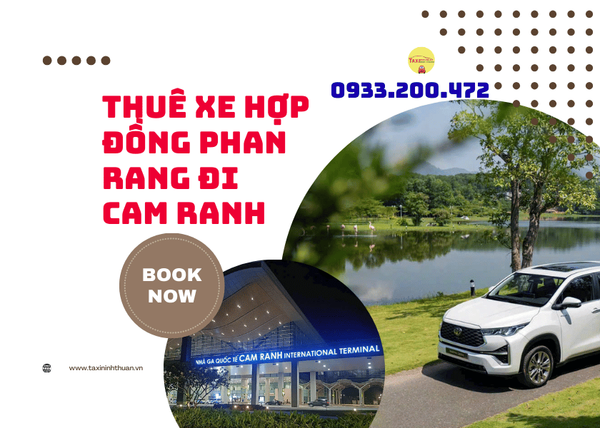 Thuê xe hợp đồng phan rang đi cam ranh