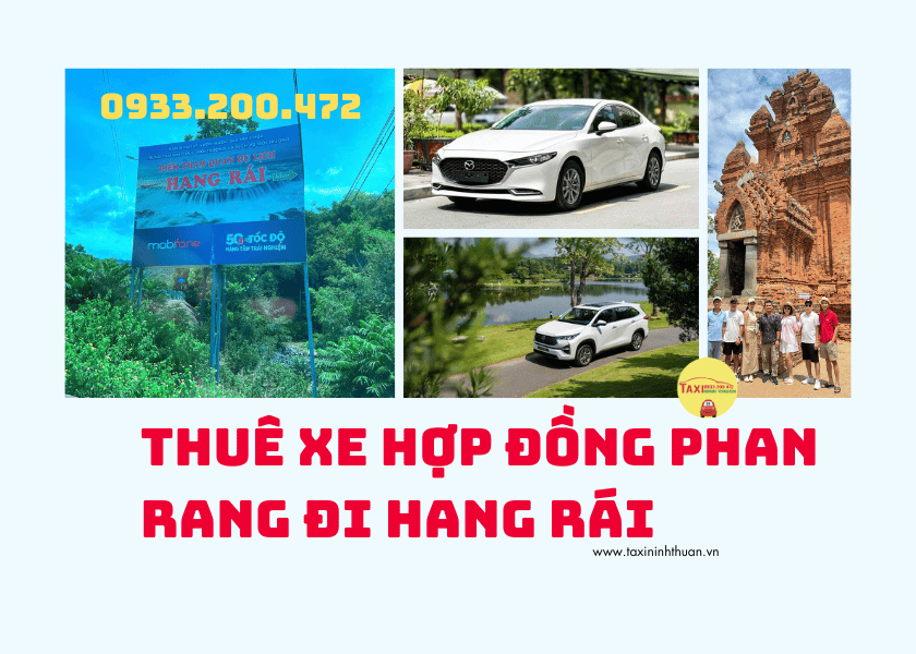 Thuê xe hợp đồng phan rang đi hang rái
