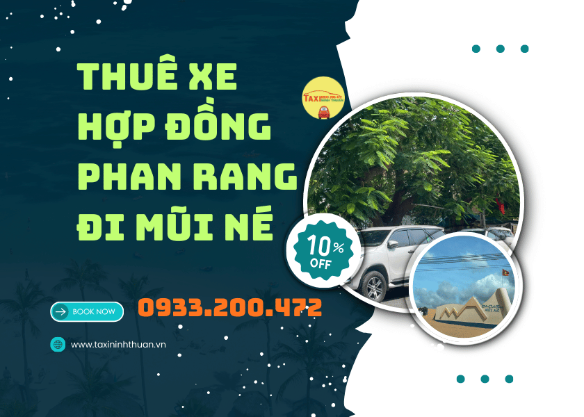 Thuê xe hợp đồng phan rang đi mũi né