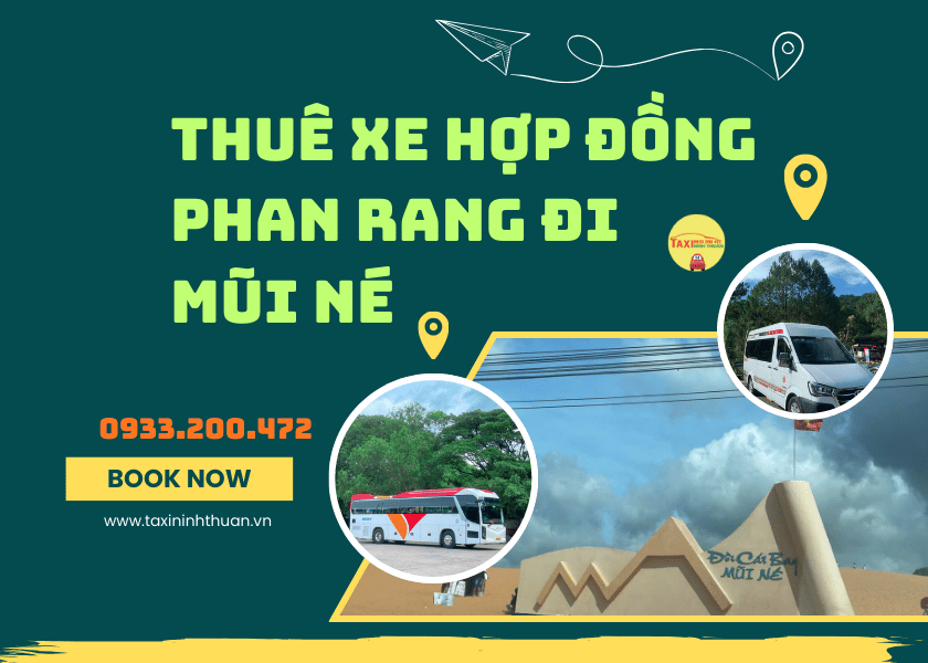 Thuê xe hợp đồng phan rang đi mũi né