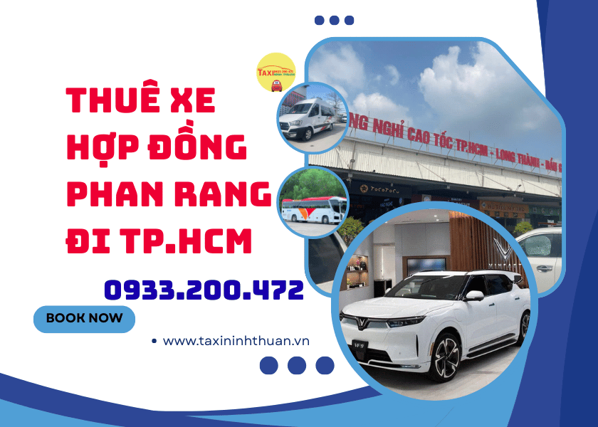 Thuê xe hợp đồng phan rang đi tp.hcm