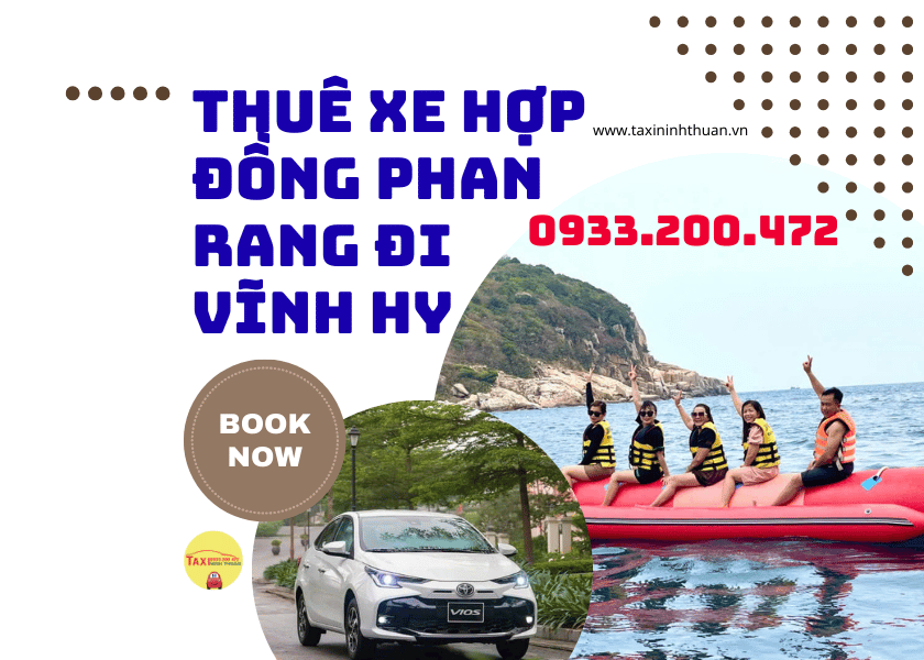 Thuê xe hợp đồng phan rang đi vĩnh hy