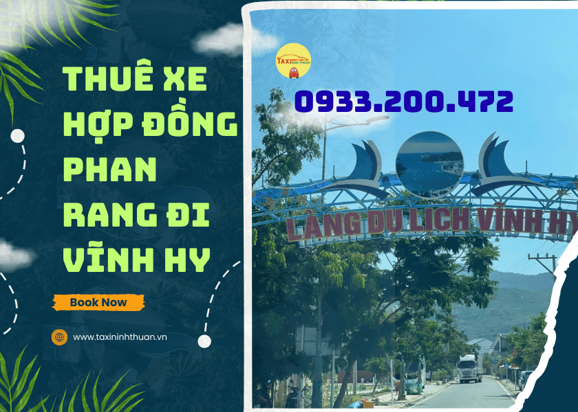 Thuê xe hợp đồng phan rang đi vĩnh hy