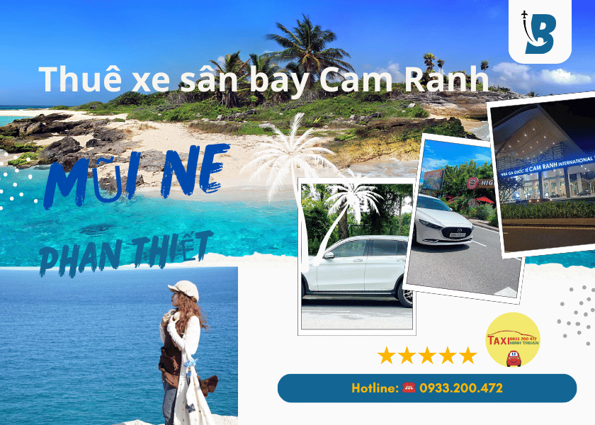 Thuê xe sân bay Cam Ranh đi Mũi Né – Phan Thiết