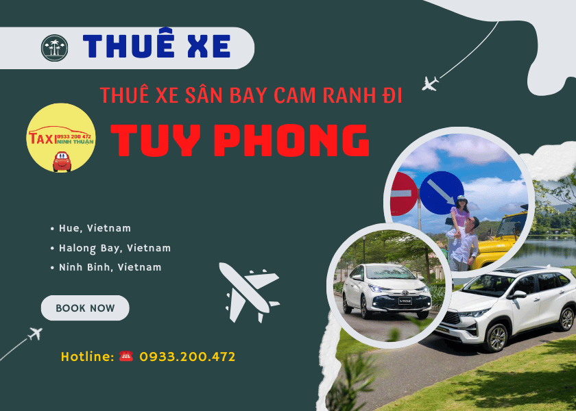Thuê Xe Sân Bay Cam Ranh Đi Tuy Phong