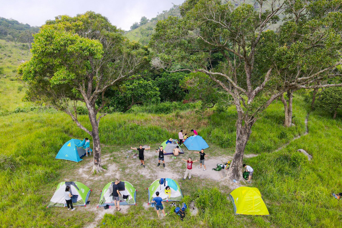 CẮM TRẠI TẠI NÚI CHÚA 