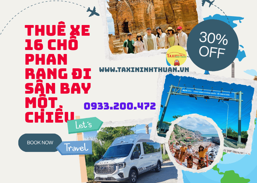 Thuê Xe 16 Chỗ Phan Rang Đi Sân Bay Một Chiều