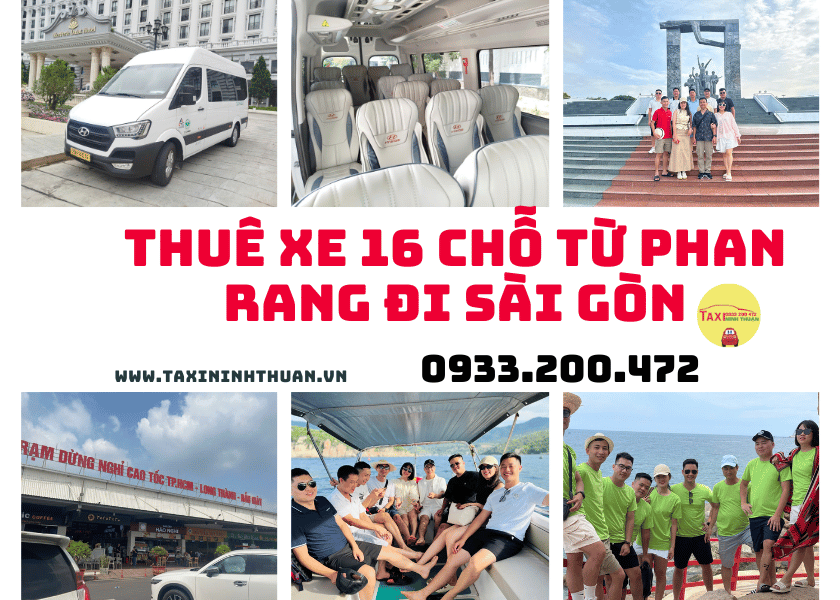 Thuê Xe 16 Chỗ Từ Phan Rang Đi Sài Gòn
