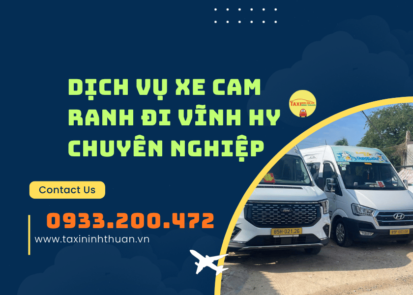 Dịch Vụ Xe Cam Ranh Đi Vĩnh Hy Chuyên Nghiệp