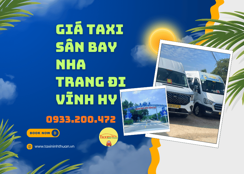 Giá Taxi Sân Bay Nha Trang Đi Vĩnh Hy