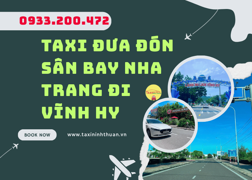Taxi Đưa Đón Sân Bay Nha Trang Đi Vĩnh Hy