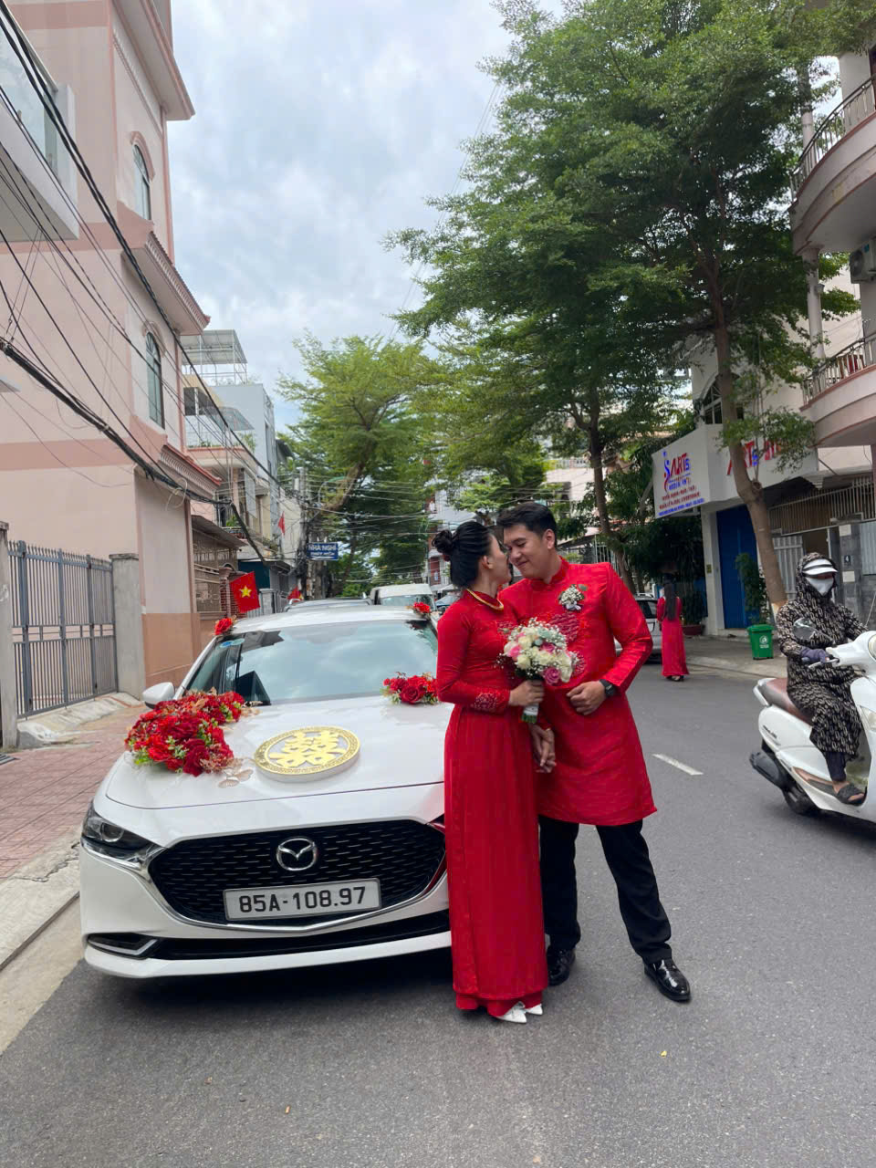 XE CƯỚI HỎI ĐƠN GIẢN MÀ ĐẸP NINH THUẬN 