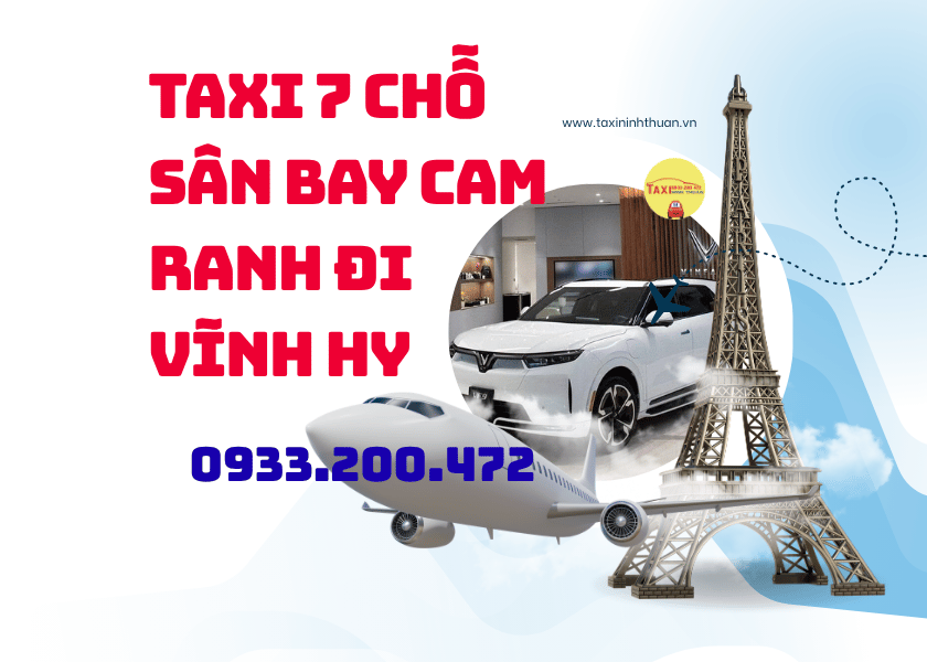 Taxi 7 Chỗ Sân Bay Cam Ranh Đi Vĩnh Hy