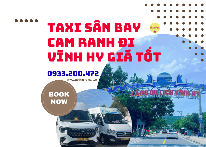 Taxi Sân Bay Cam Ranh Đi Vĩnh Hy Giá Tốt