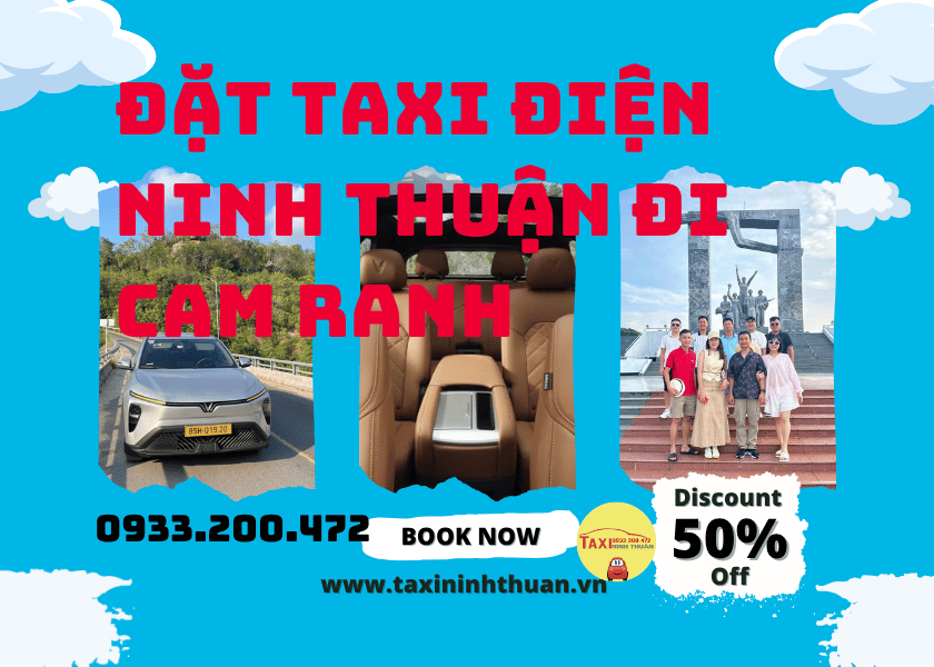Đặt taxi điện Ninh Thuận đi Cam Ranh