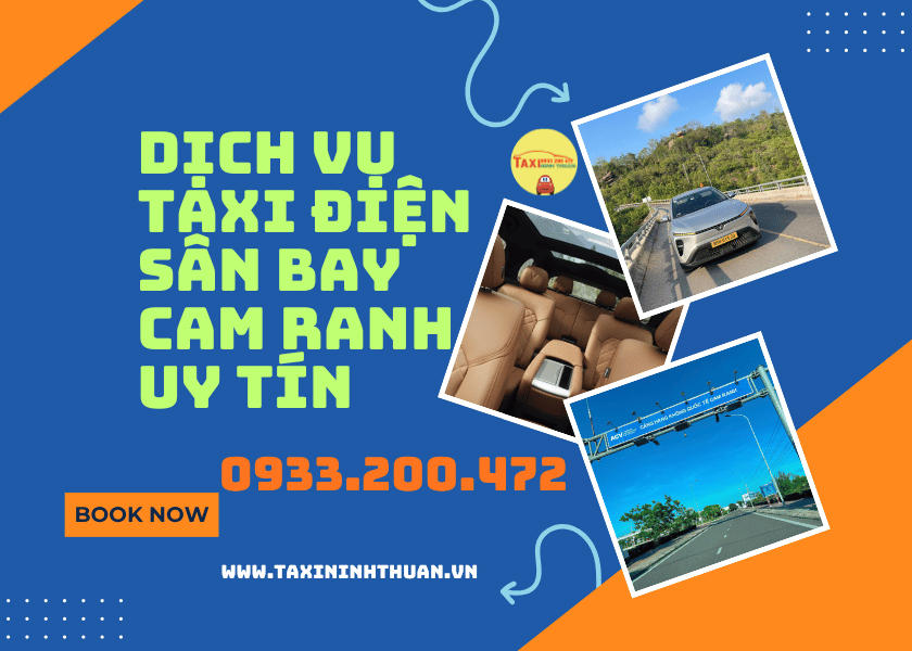 Dịch vụ taxi điện sân bay Cam Ranh uy tín