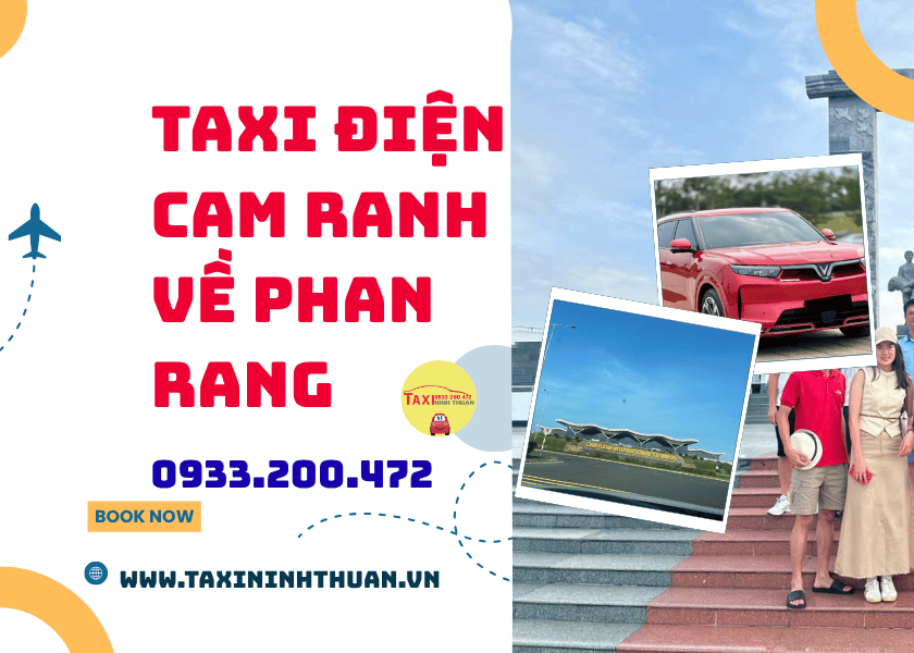 Taxi điện Cam Ranh về Phan Rang