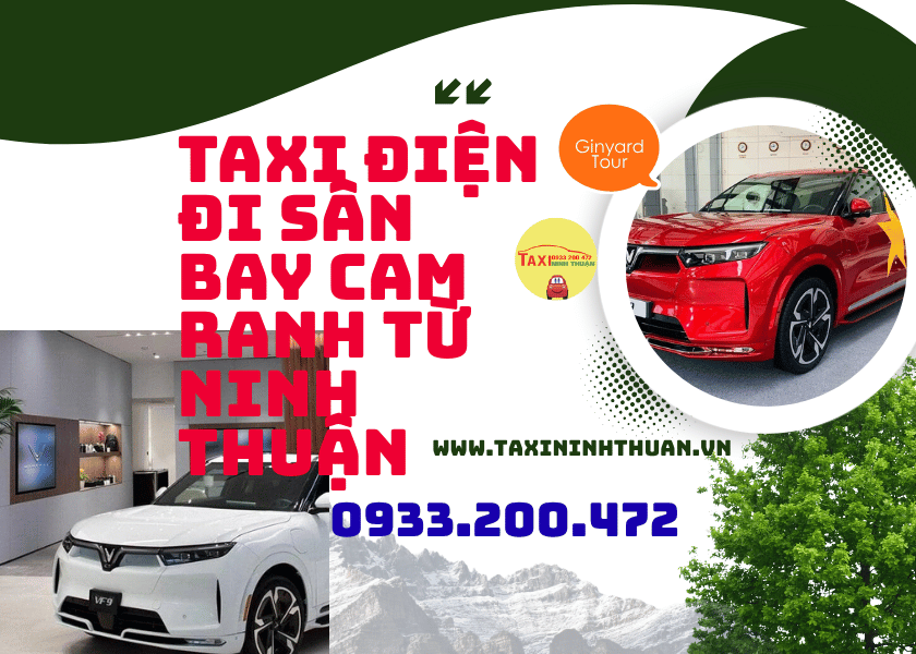 Taxi điện đi sân bay Cam Ranh từ Ninh Thuận