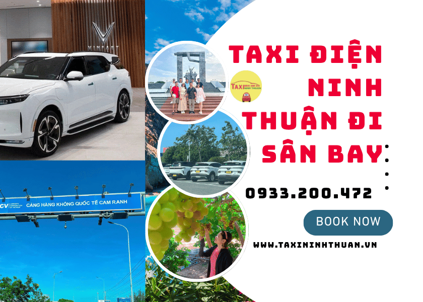 Taxi điện Ninh Thuận đi sân bay